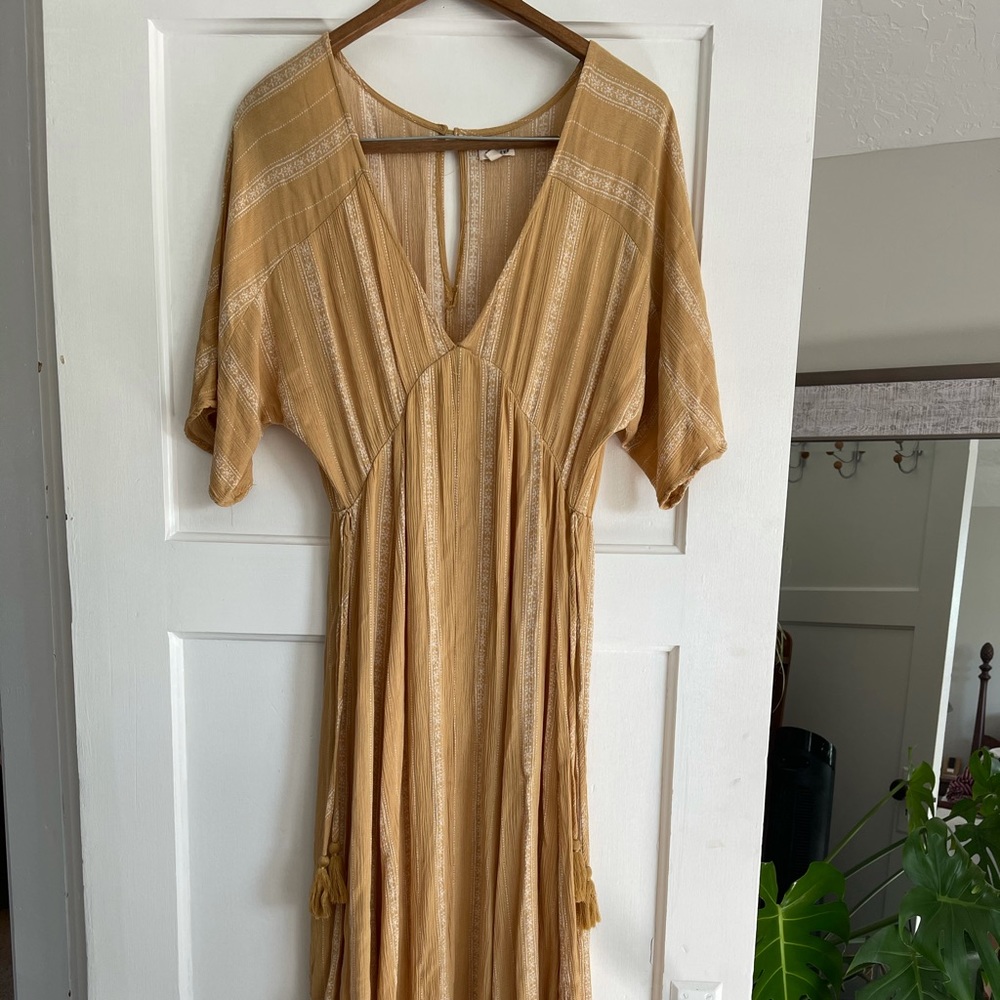Yellow Boho sundress